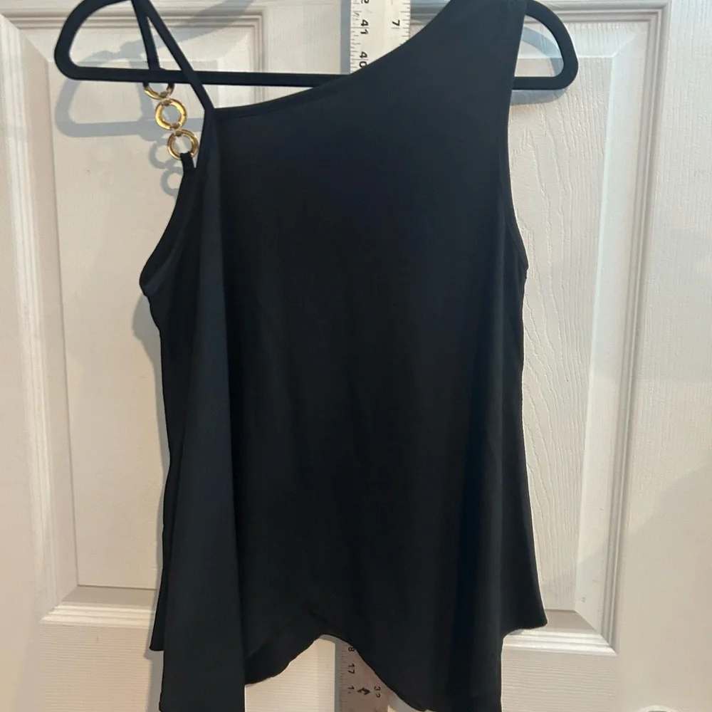 SHEIN Black Ribbed Top‎